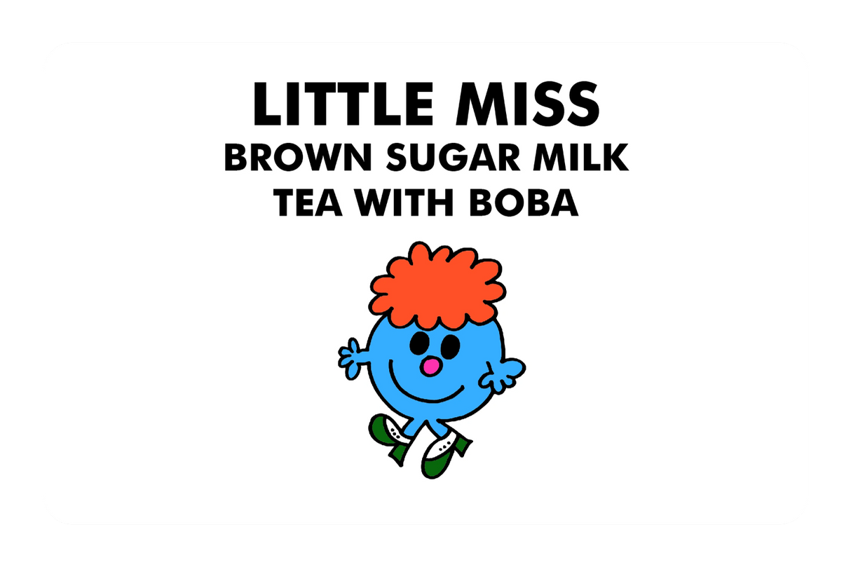 Little Miss Brown Sugar Milk Boba Tea