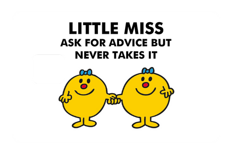 Little Miss Ask For Advice