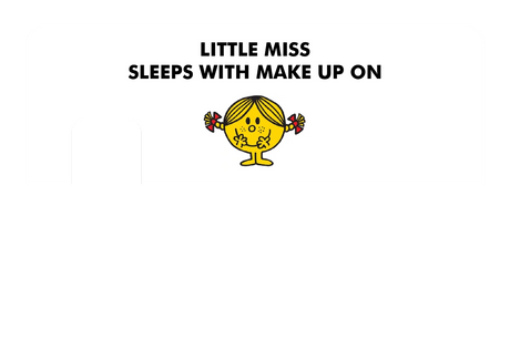 Little Miss Sleeps With Make up On