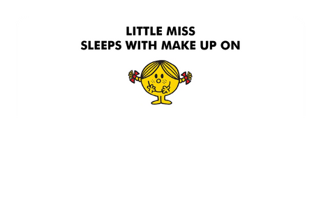 Little Miss Sleeps With Make up On