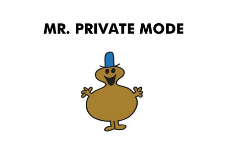 Mr. Private Mode