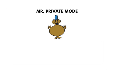 Mr. Private Mode