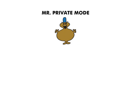 Mr. Private Mode