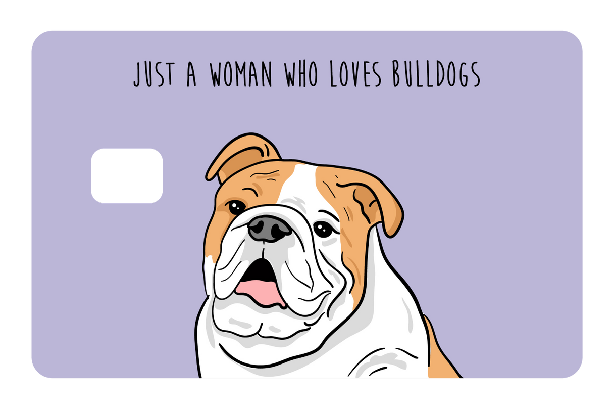 Woman who loves Bulldogs