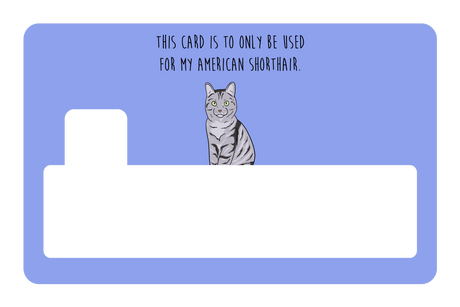 this card only for American Shorthair