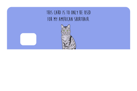 this card only for American Shorthair