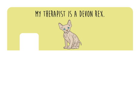 My therapist is a Devon Rex