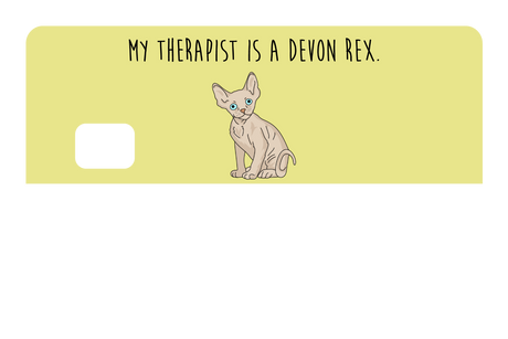 My therapist is a Devon Rex