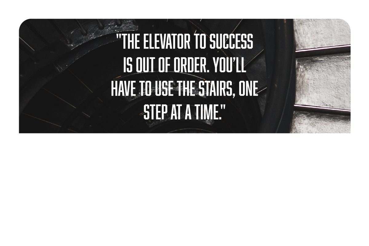 Elevator to success
