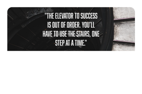 Elevator to success