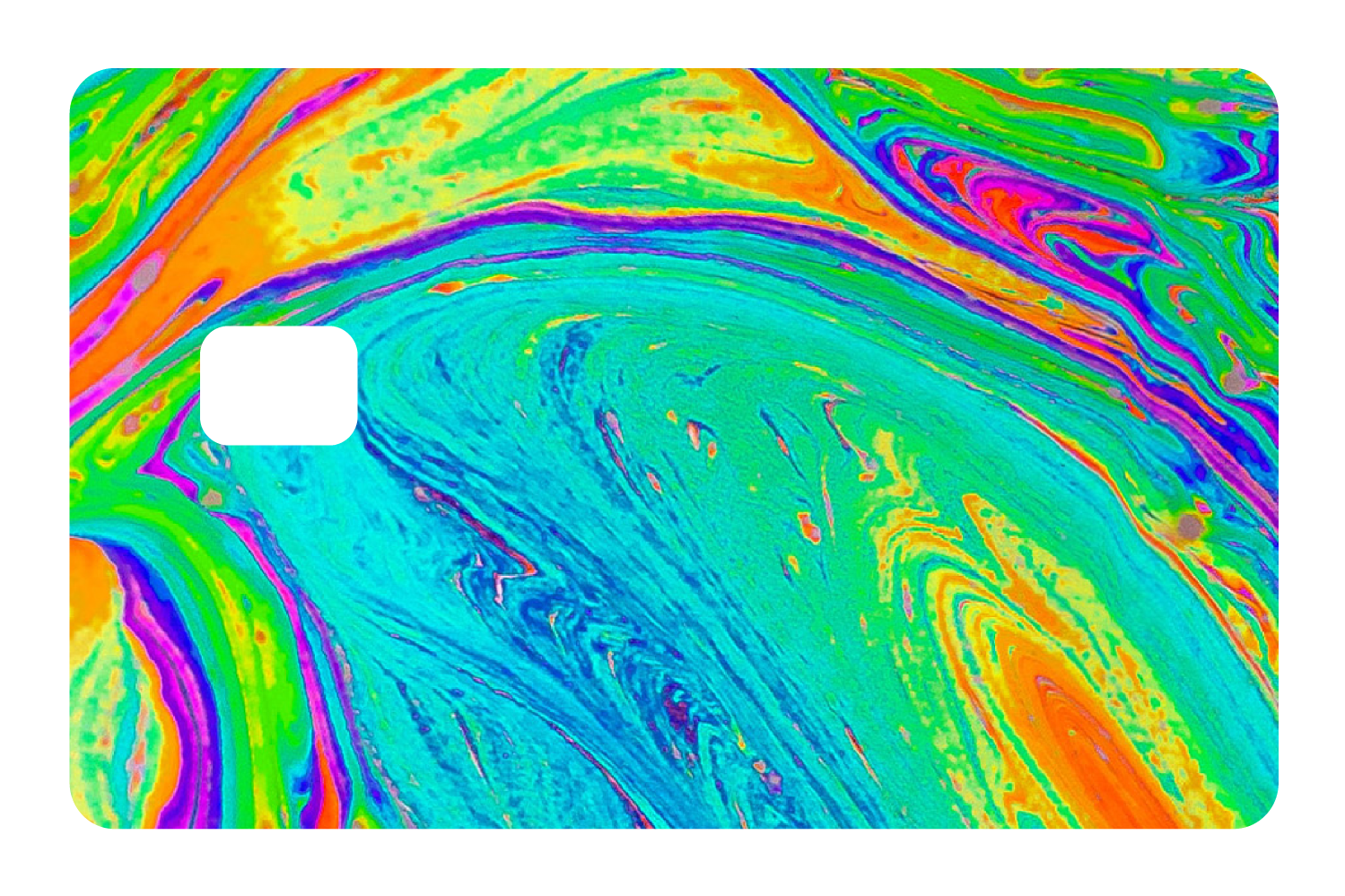 Abstract Paint Vibrant