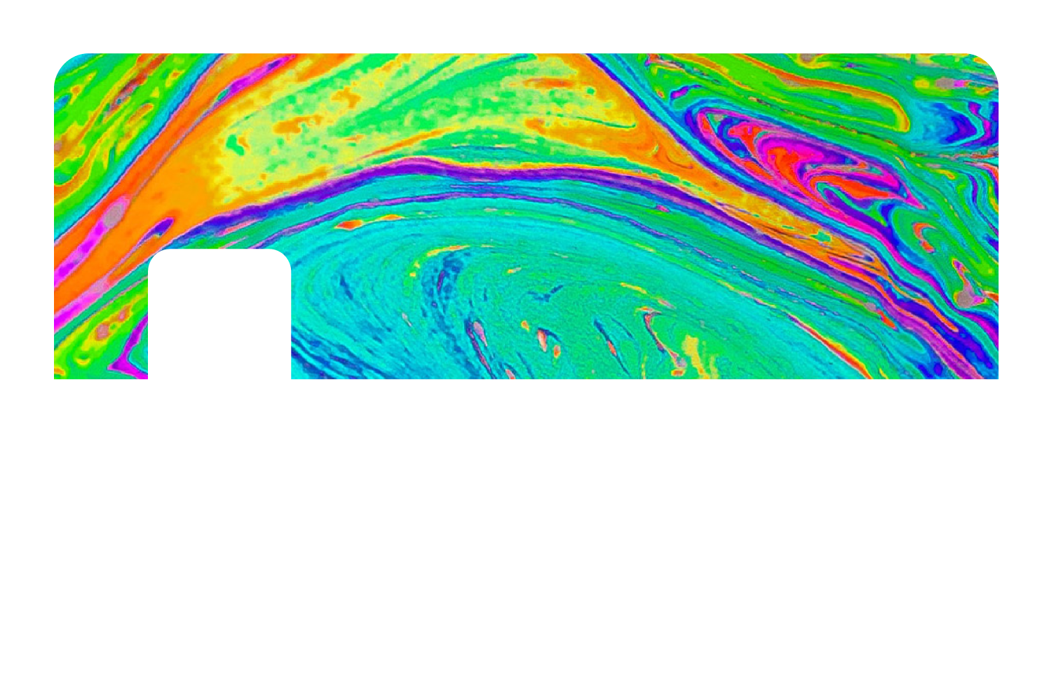Abstract Paint Vibrant