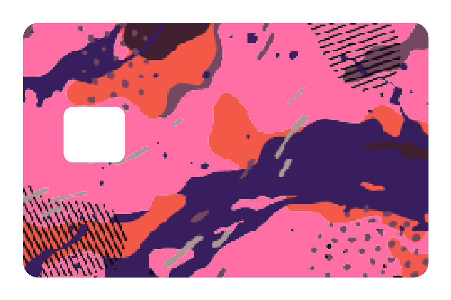 Paint Splash Purple and Pink