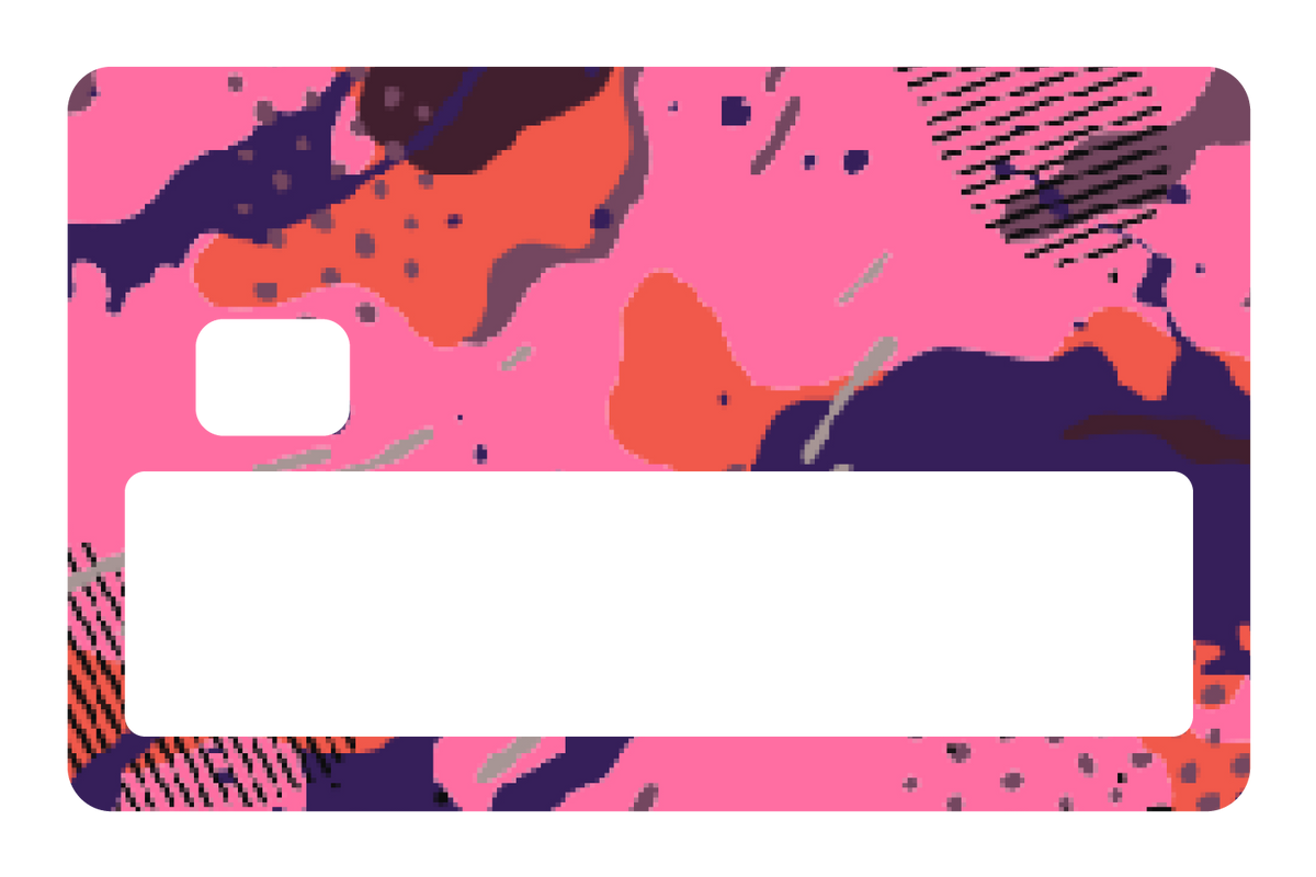 Paint Splash Purple and Pink