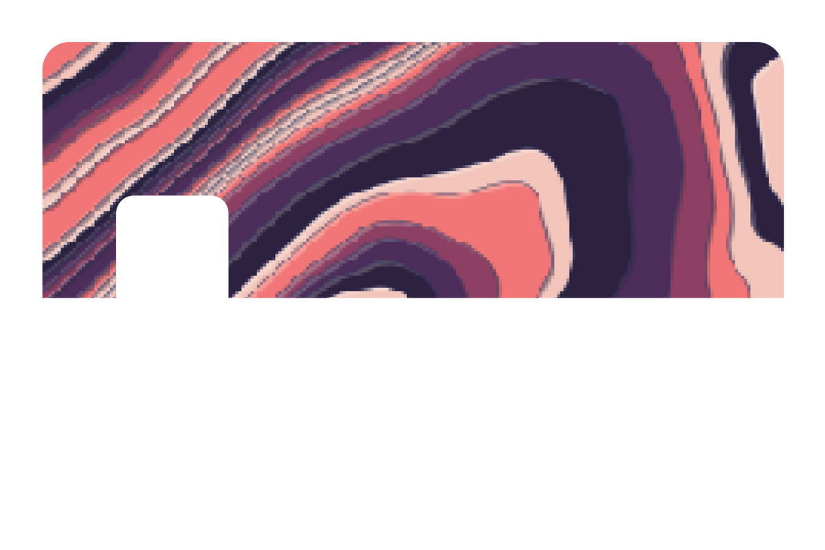 Topography Purple and Pink