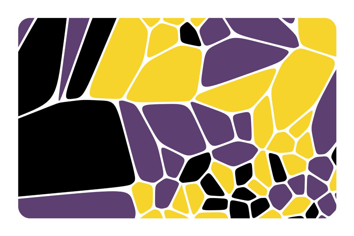 Purple and Yellow Stones