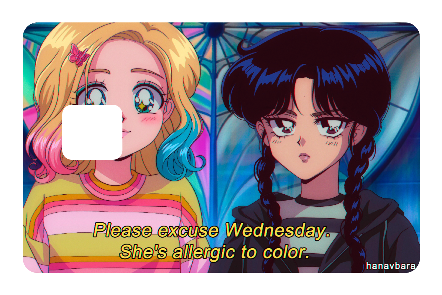 Wednesday and Enid