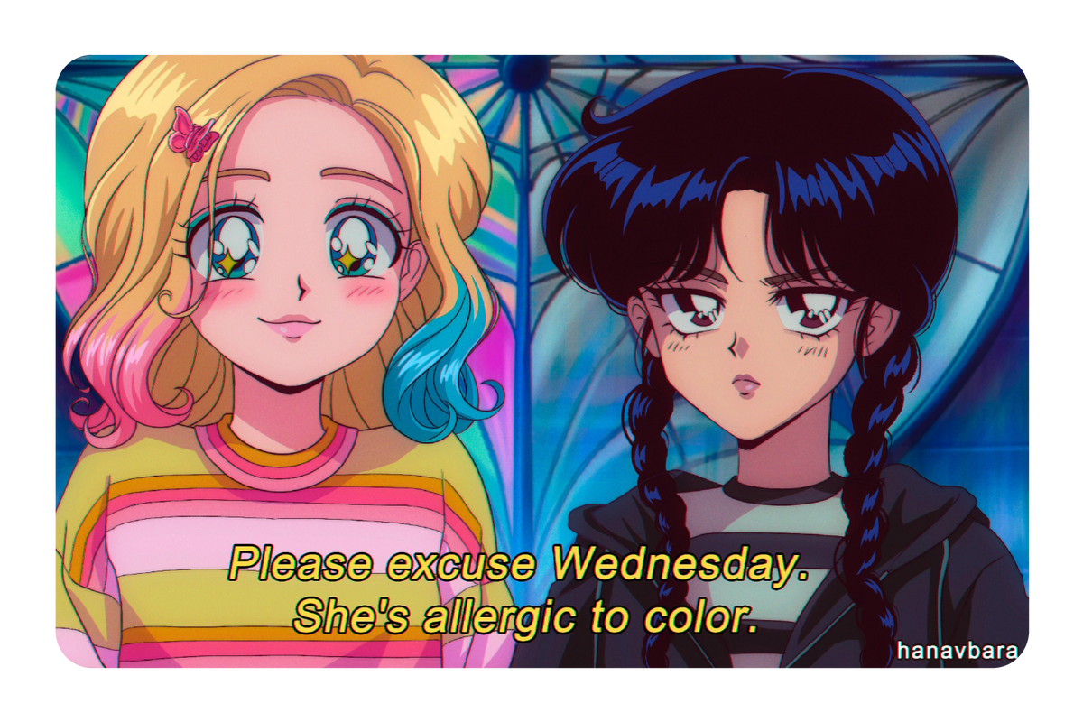 Wednesday and Enid