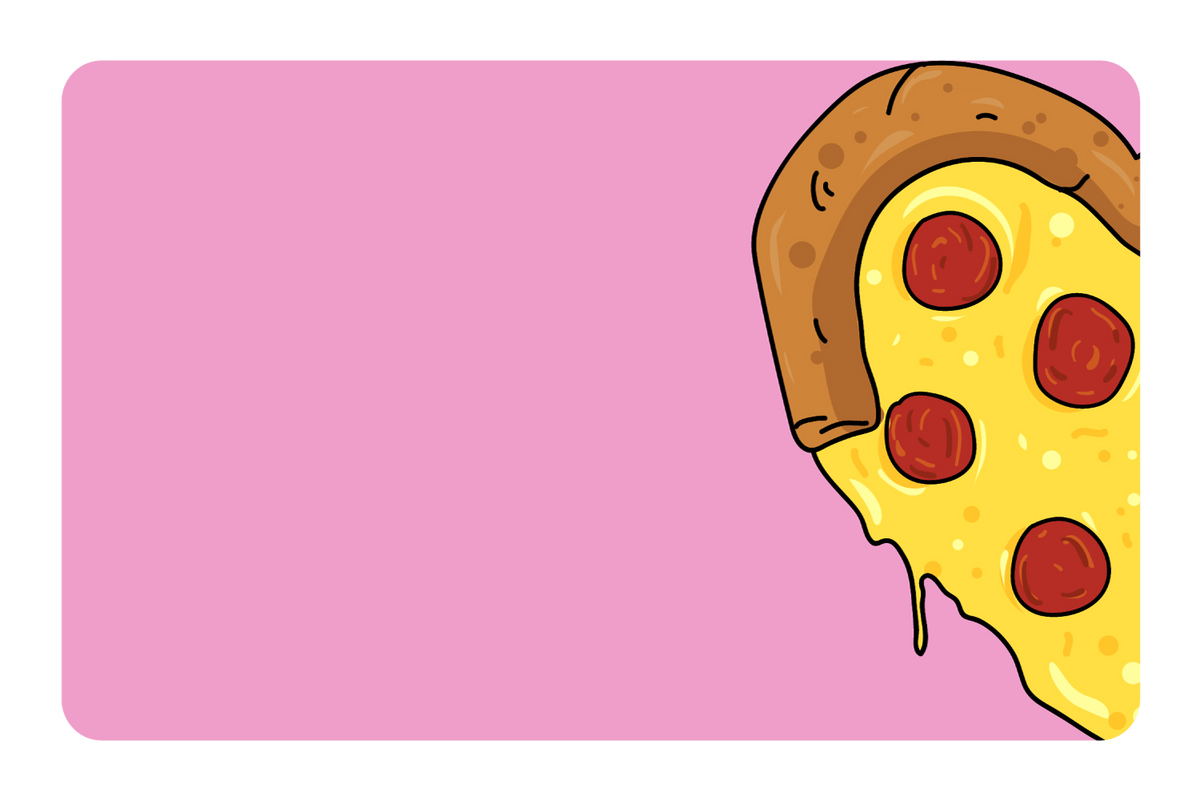 Pizza Heart (Left)