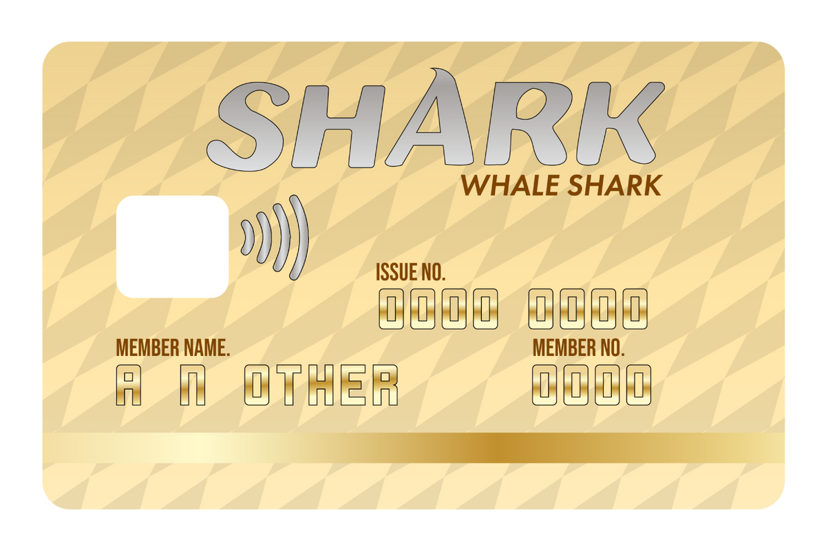 Whale Shark Card