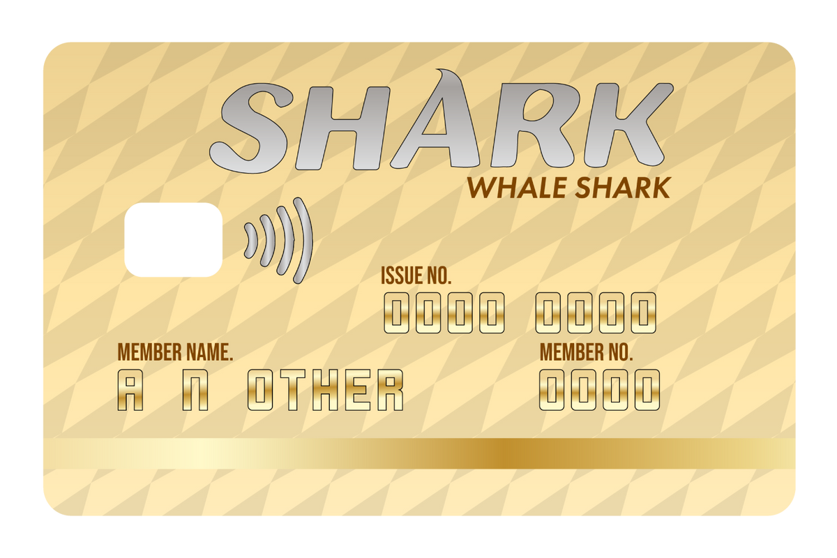 Whale Shark Card