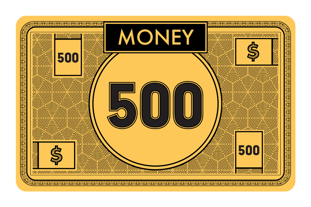 $500 Note
