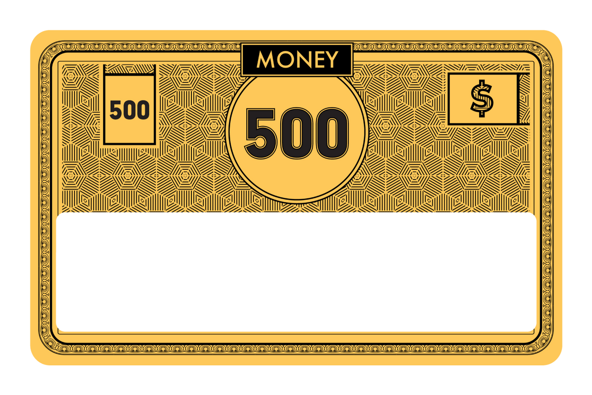 $500 Note