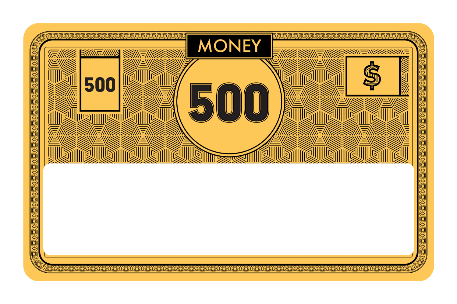 $500 Note