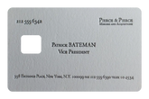 Patrick Bateman Card