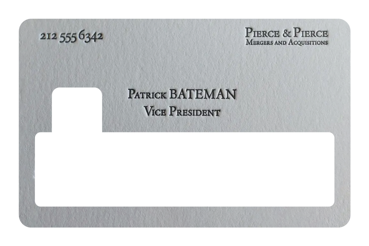 Patrick Bateman Card