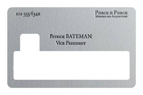 Patrick Bateman Card