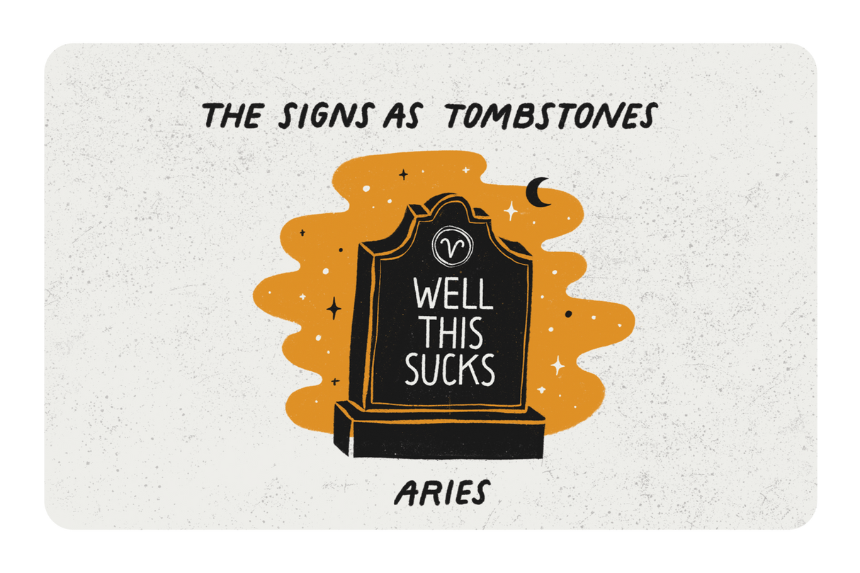 Aries as a Tombstone