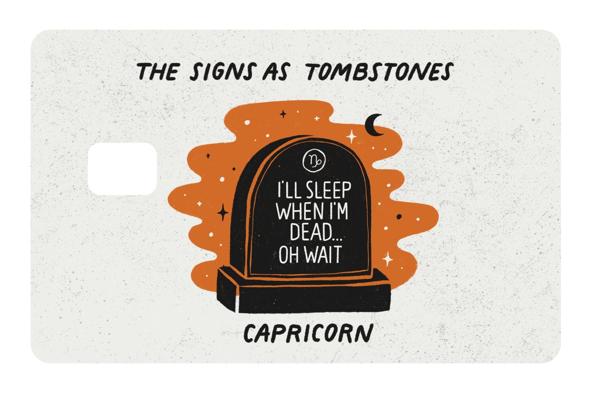Capricorn as a Tombstone