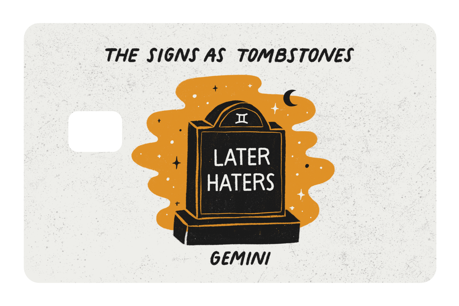 Gemini as a Tombstone
