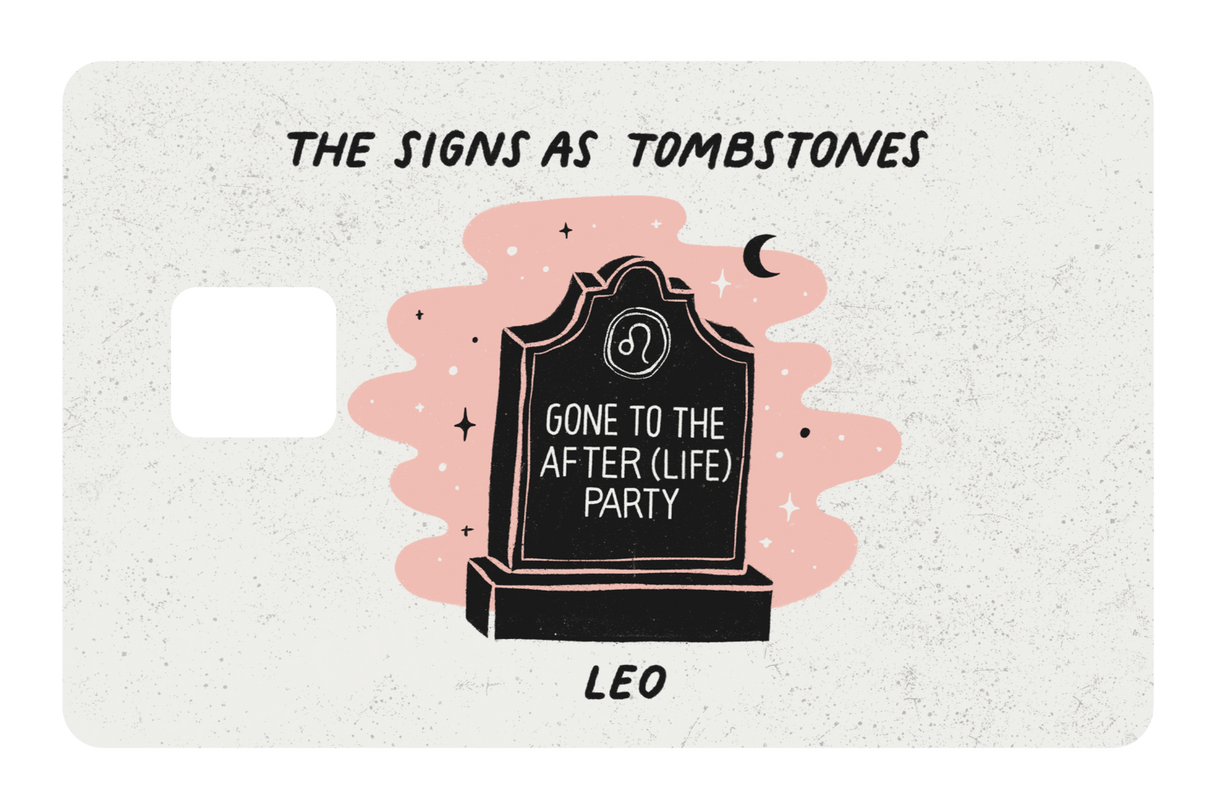 Leo as a Tombstone