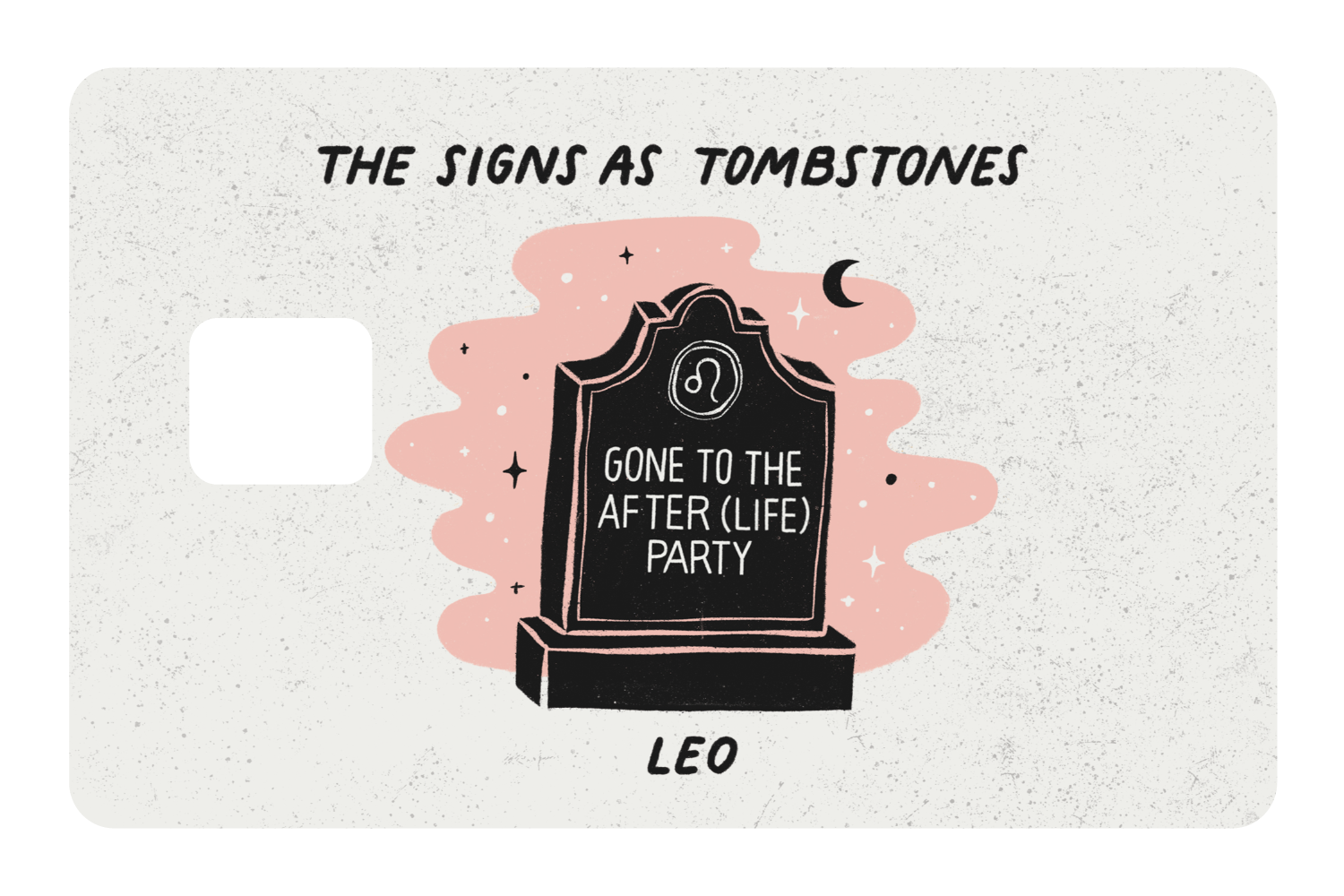 Leo as a Tombstone