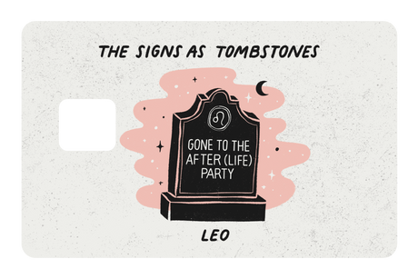 Leo as a Tombstone