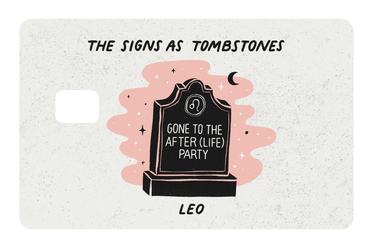 Leo as a Tombstone