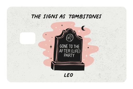 Leo as a Tombstone