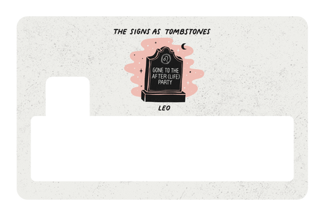 Leo as a Tombstone