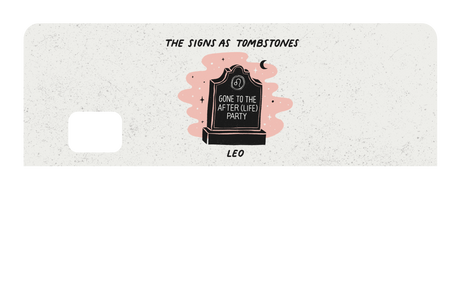 Leo as a Tombstone