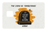 Virgo as a Tombstone