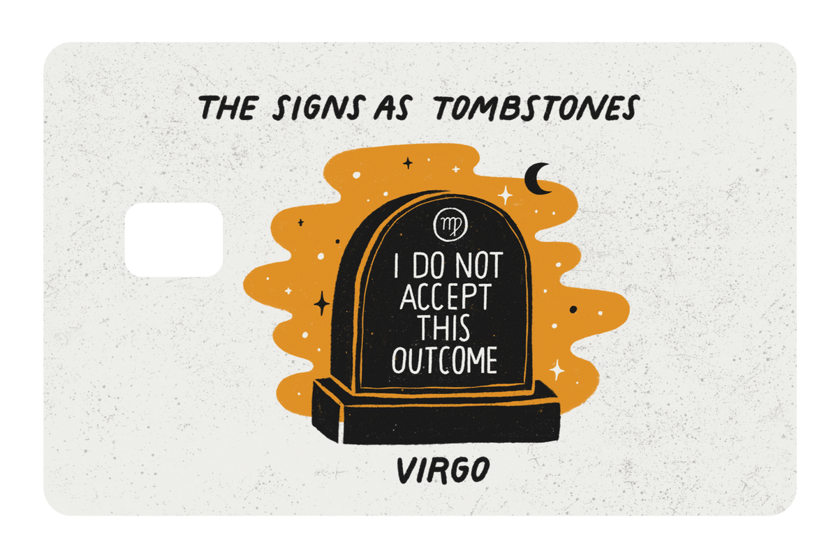 Virgo as a Tombstone
