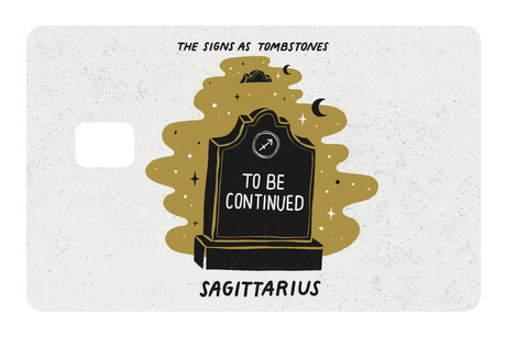 Sagittarius as a Tombstone