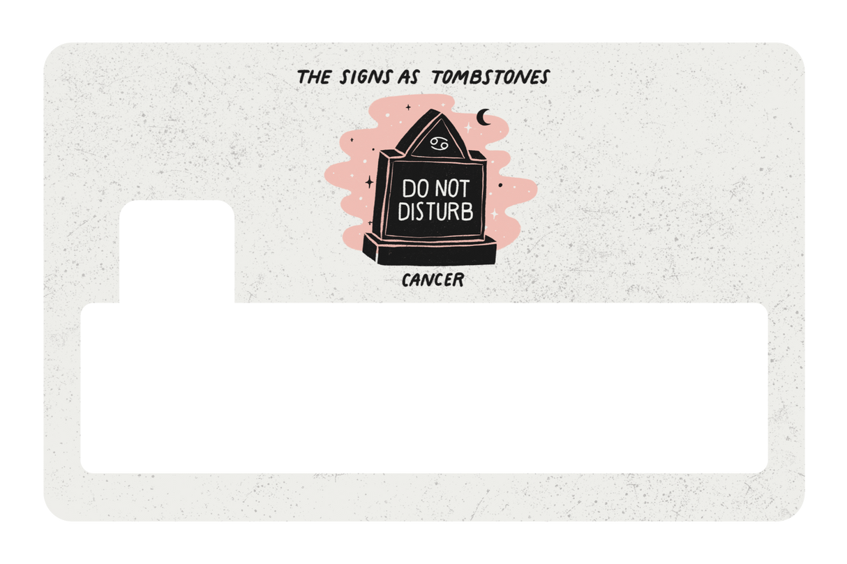 Cancer as a Tombstone