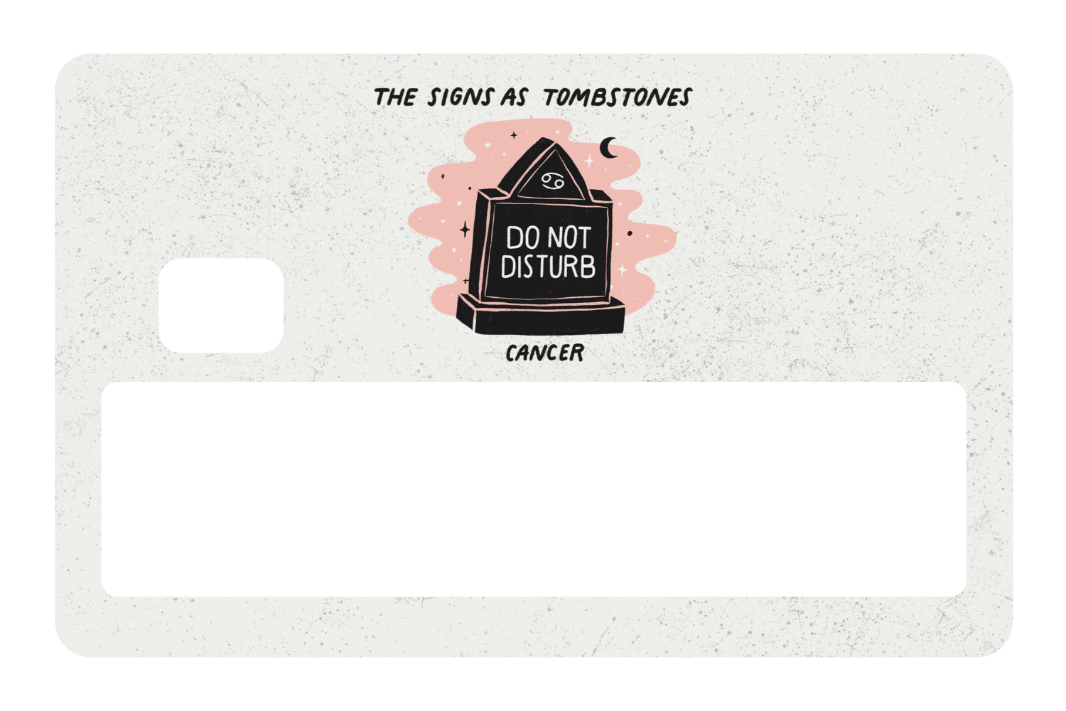 Cancer as a Tombstone