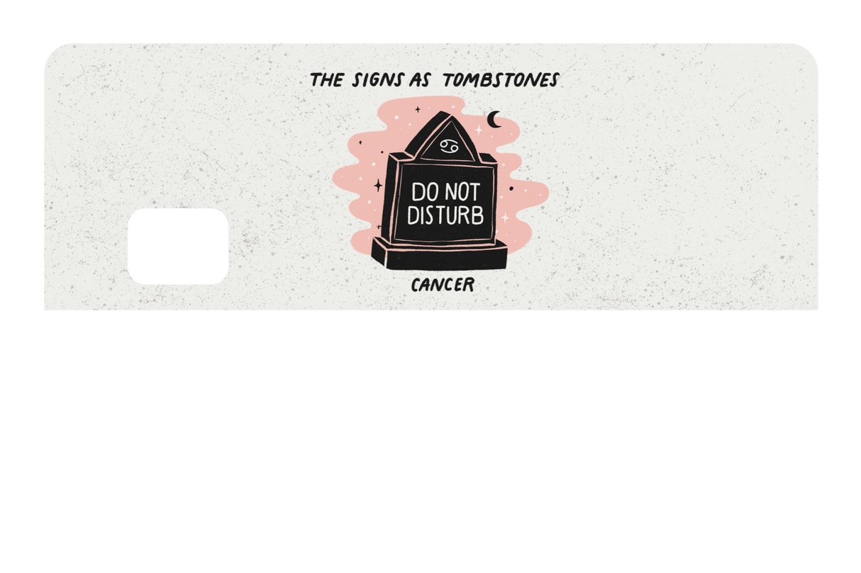 Cancer as a Tombstone