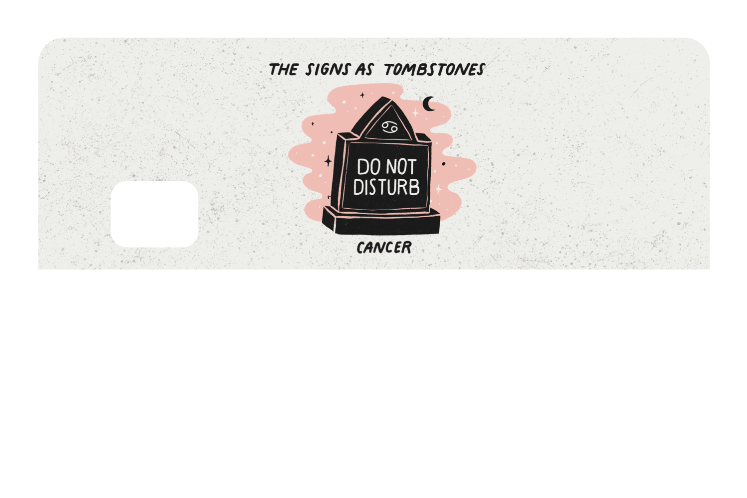 Cancer as a Tombstone