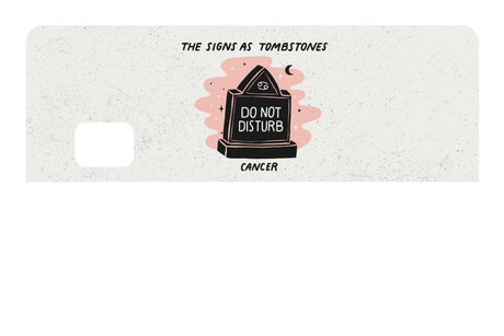 Cancer as a Tombstone