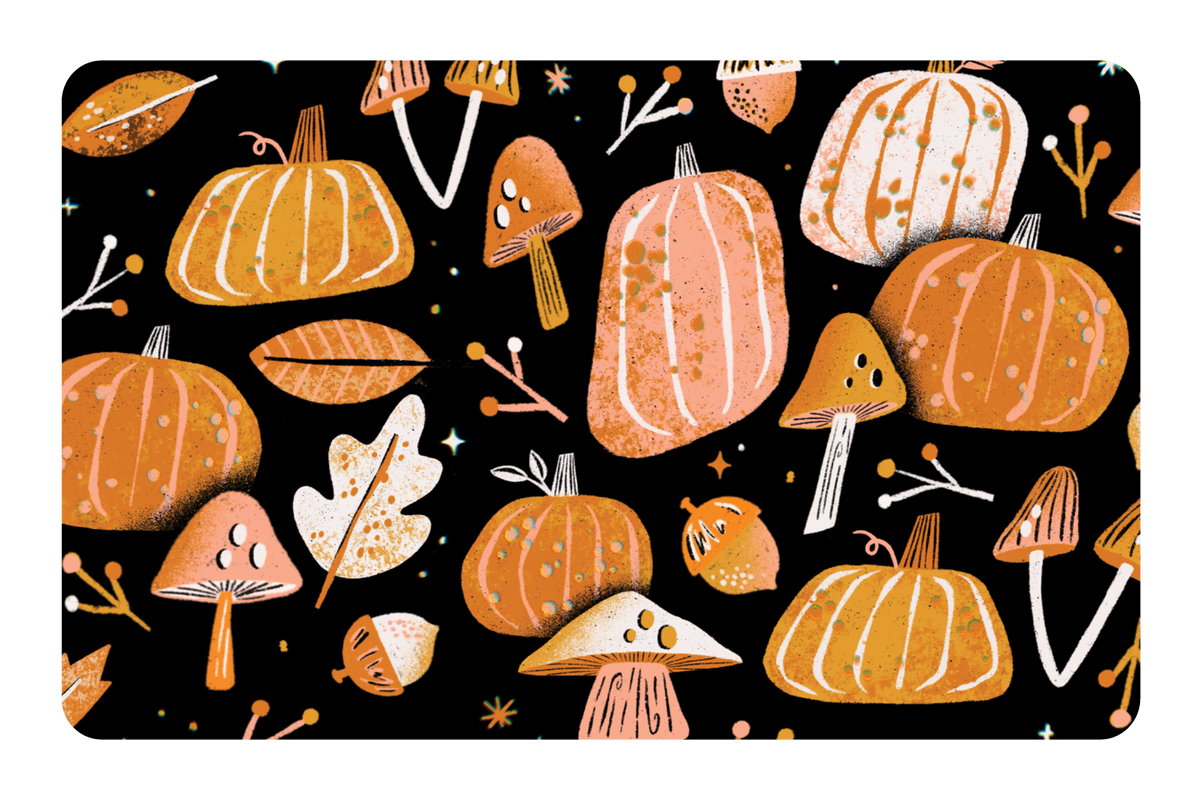 Pumpkins and Mushrooms